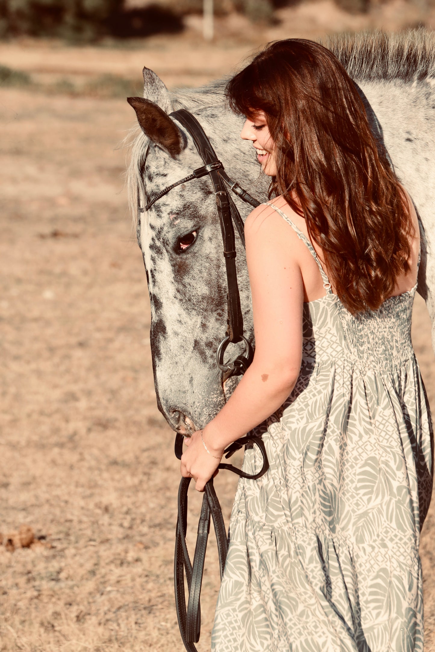 Palm Maxi Dress | Green