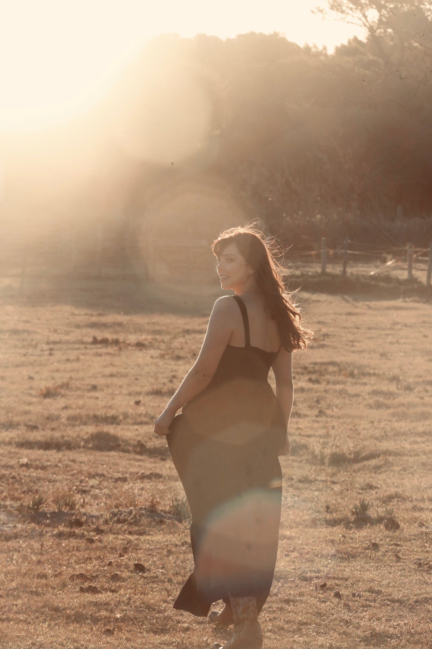 Logan Maxi Dress | Black