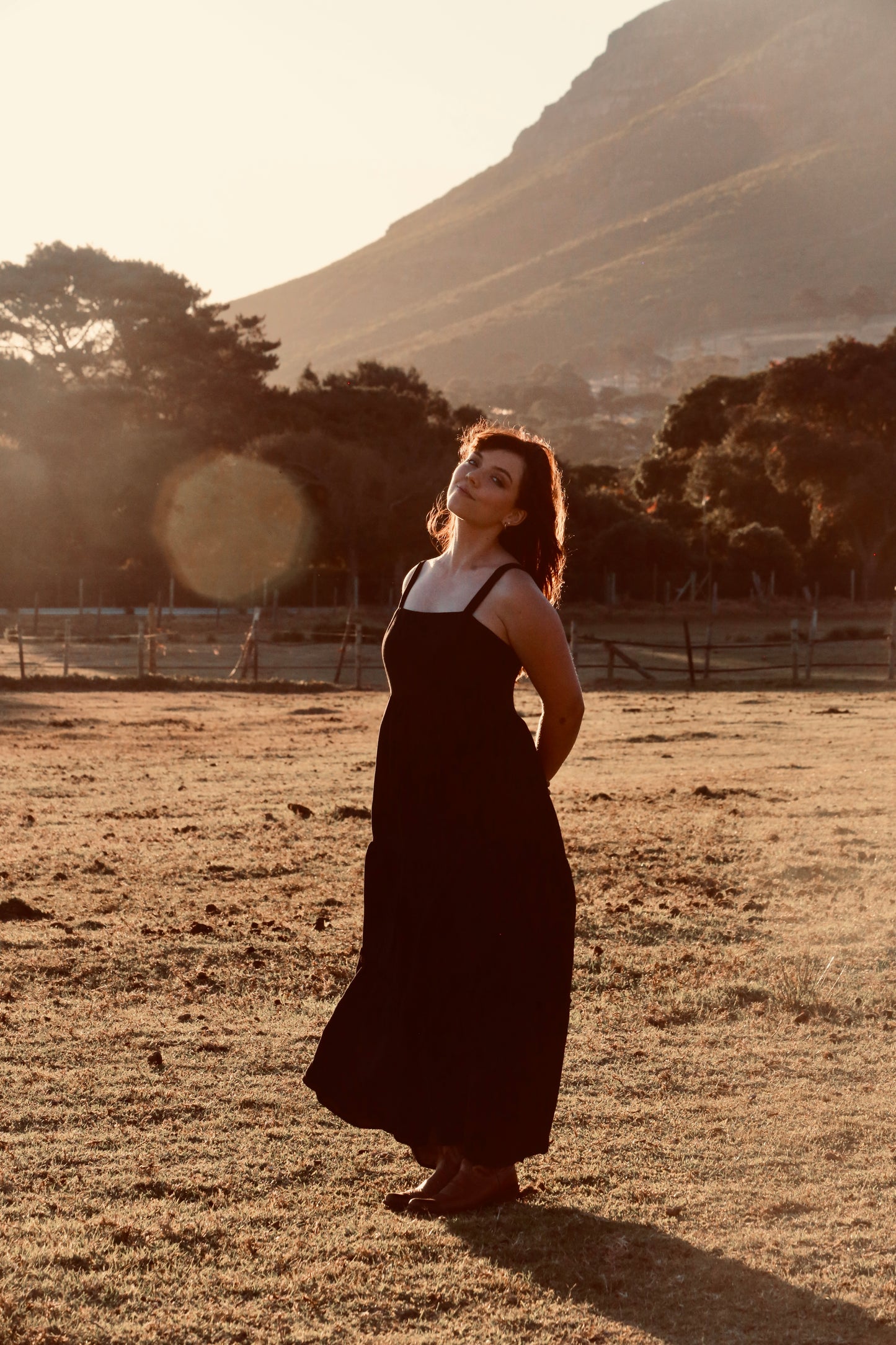 Logan Maxi Dress | Black