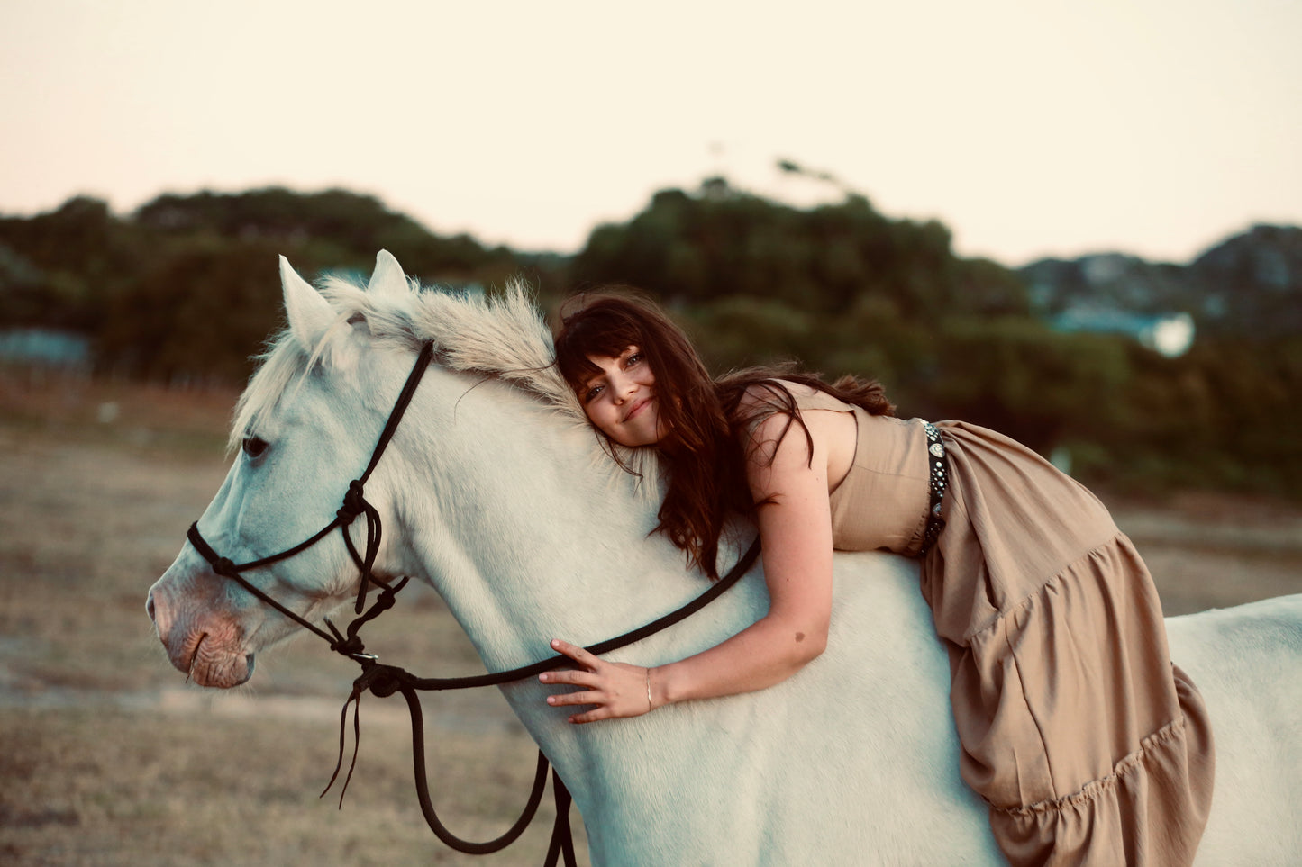 Logan Maxi Dress | Caramel