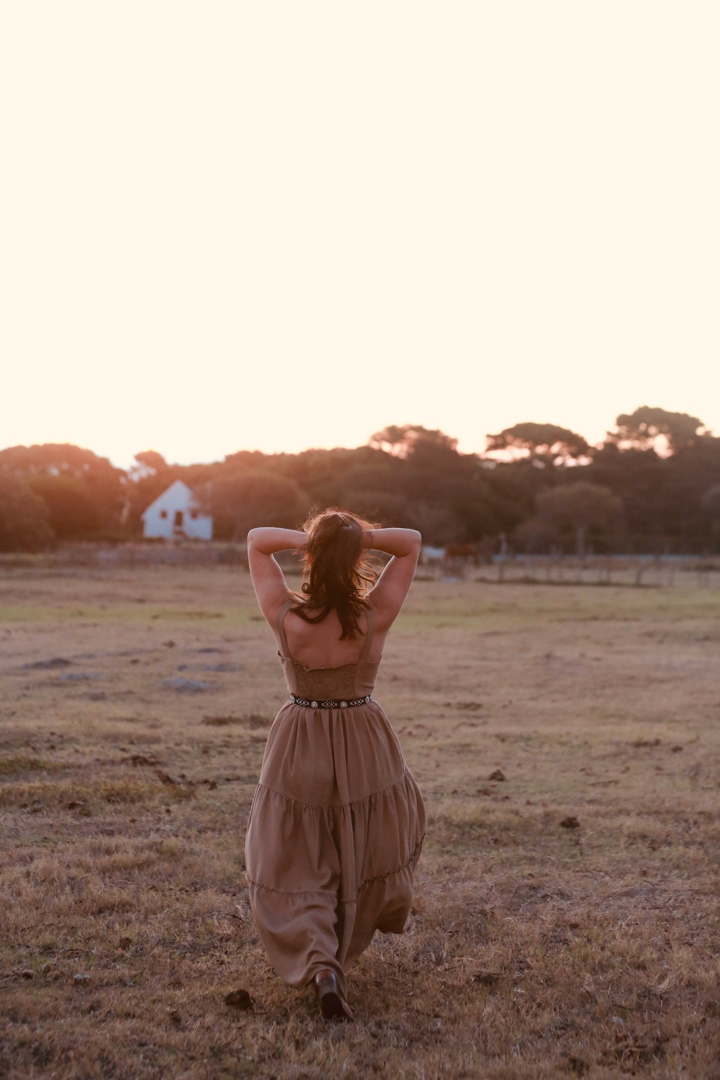 Logan Maxi Dress | Caramel