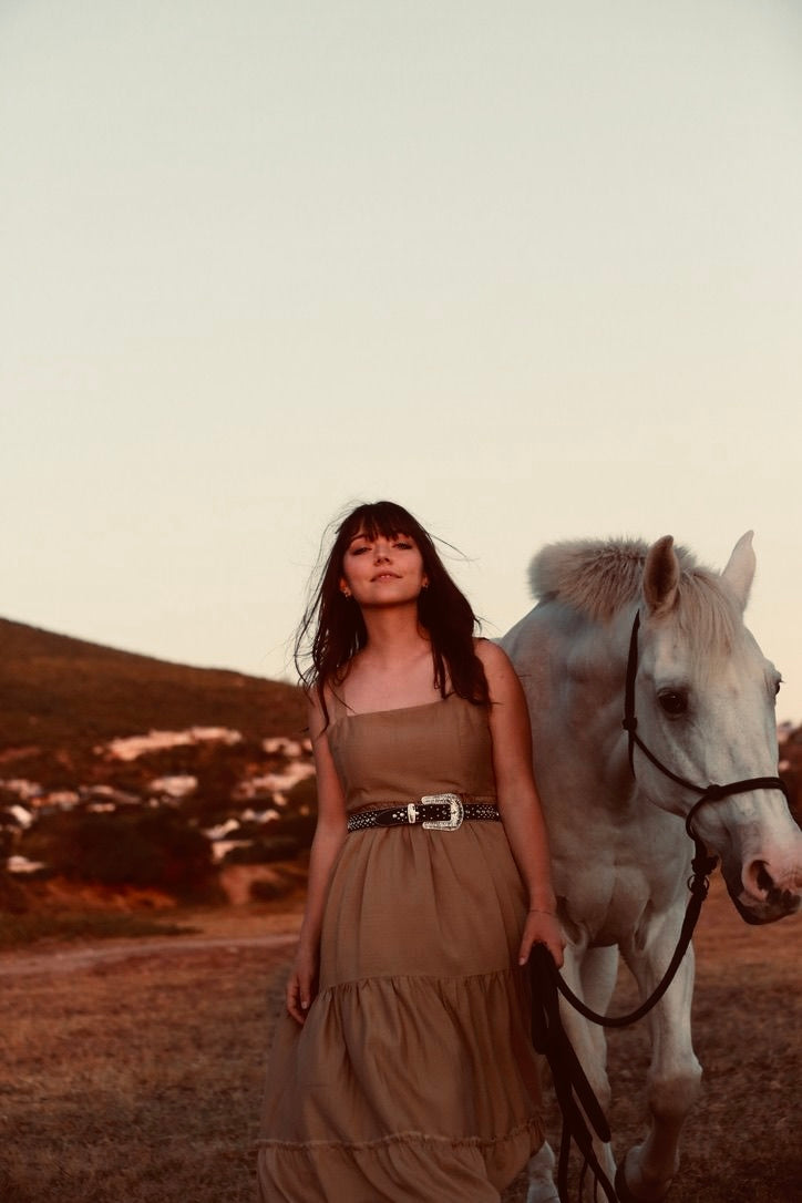 Logan Maxi Dress | Caramel