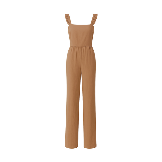 The James Jumpsuit | Caramel