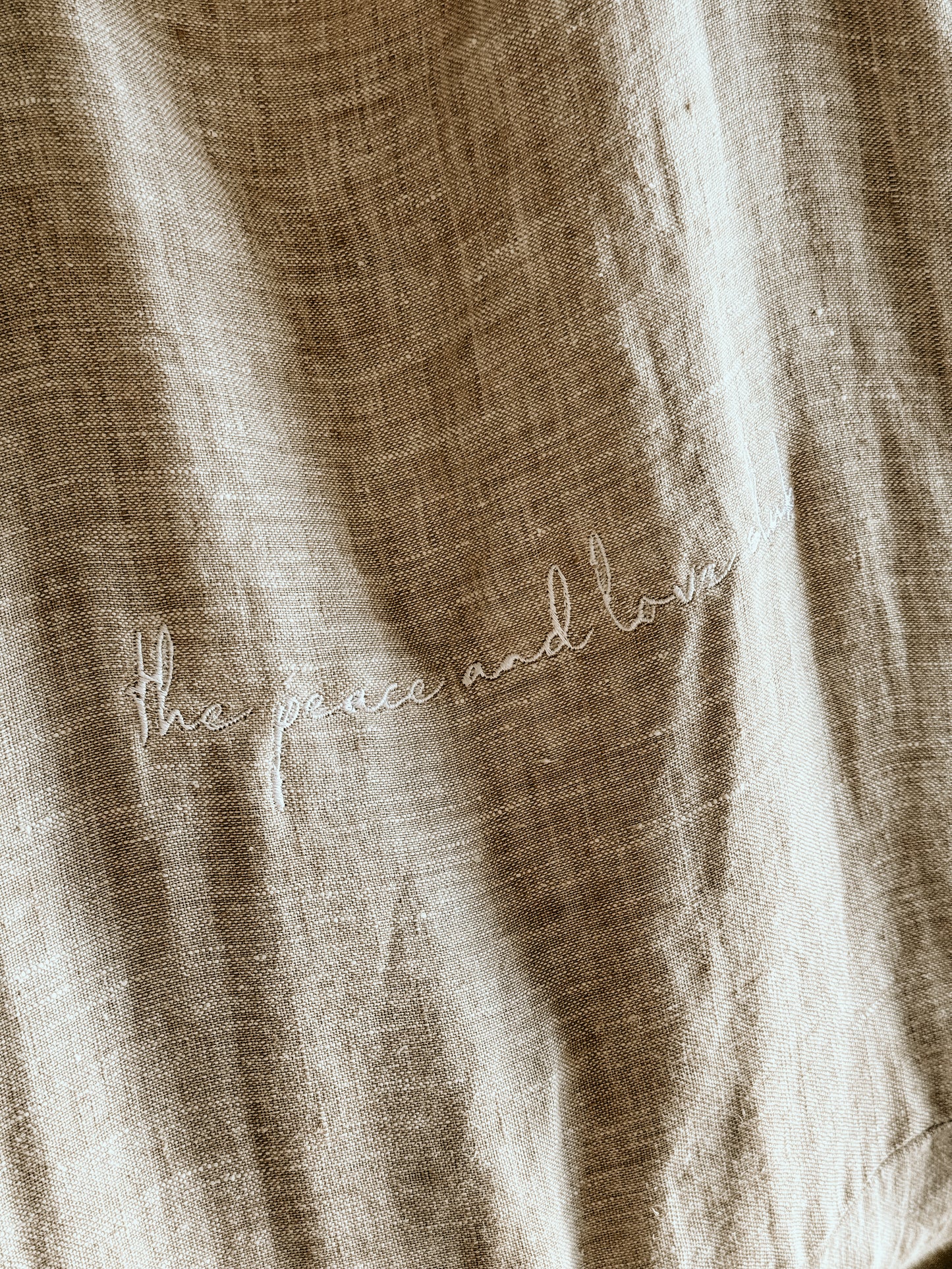 Linen Tote Bag