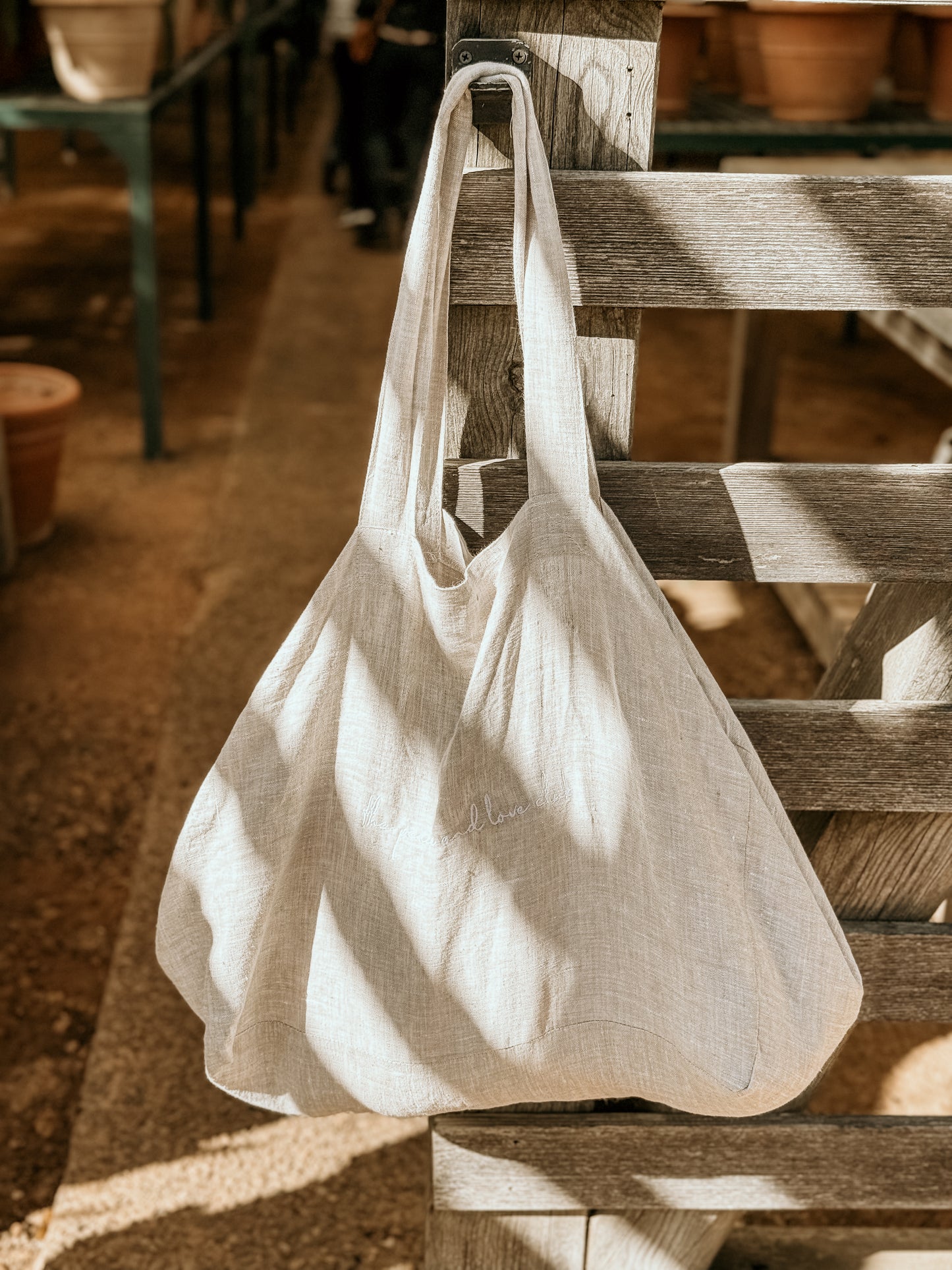 Linen Tote Bag