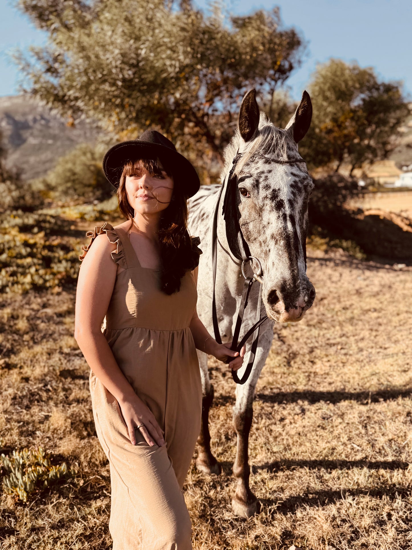 The James Jumpsuit | Caramel