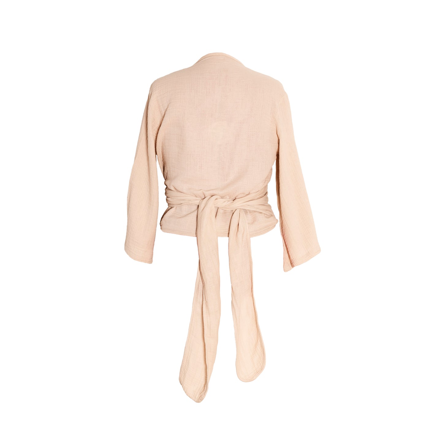 Juno Wrap Top | Salmon