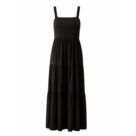Logan Maxi Dress | Black
