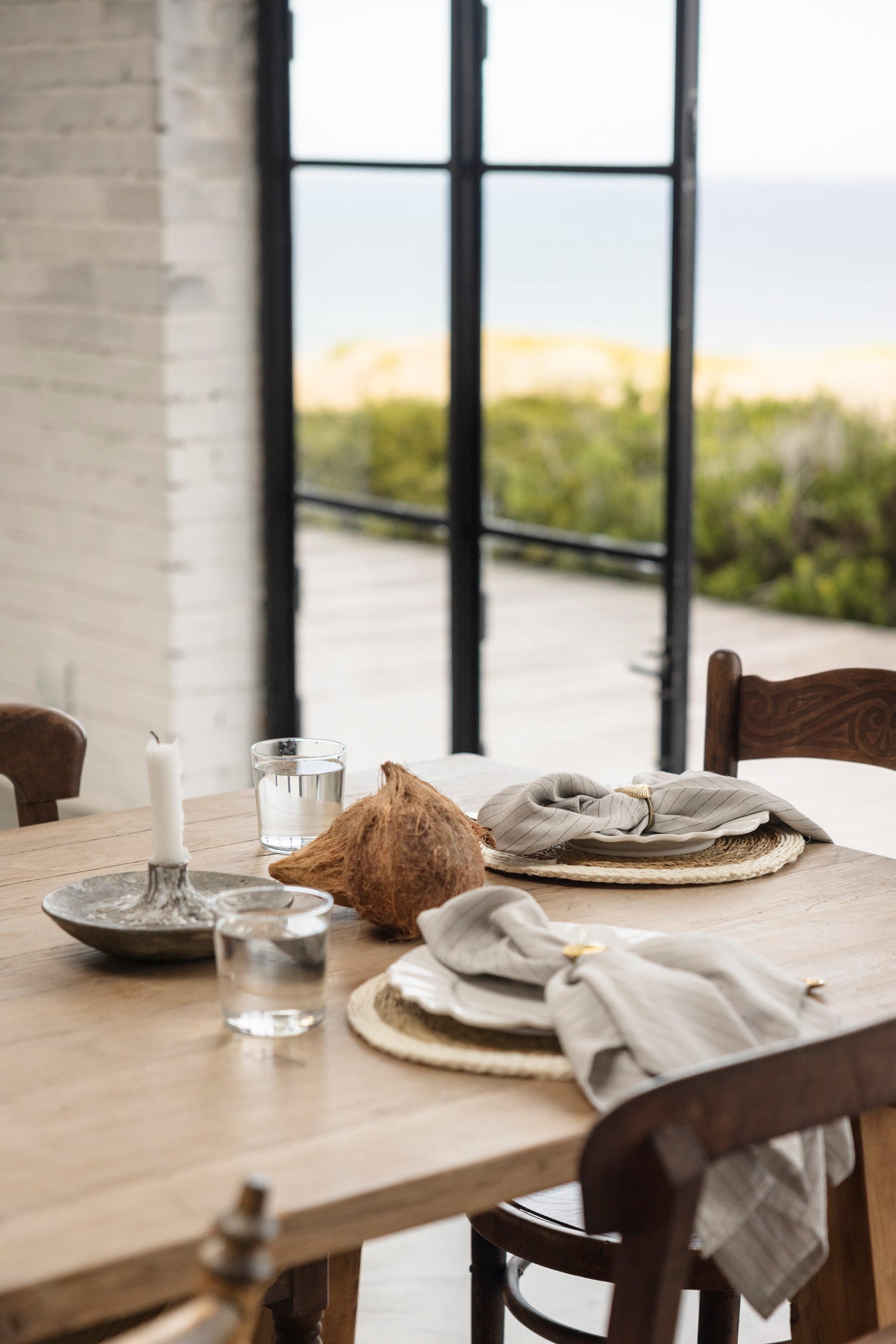 Extra Large Linen Blend Napkin