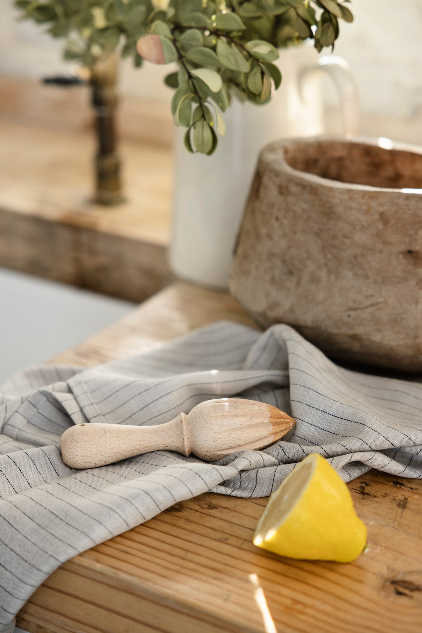 Wooden Citrus Squeezer