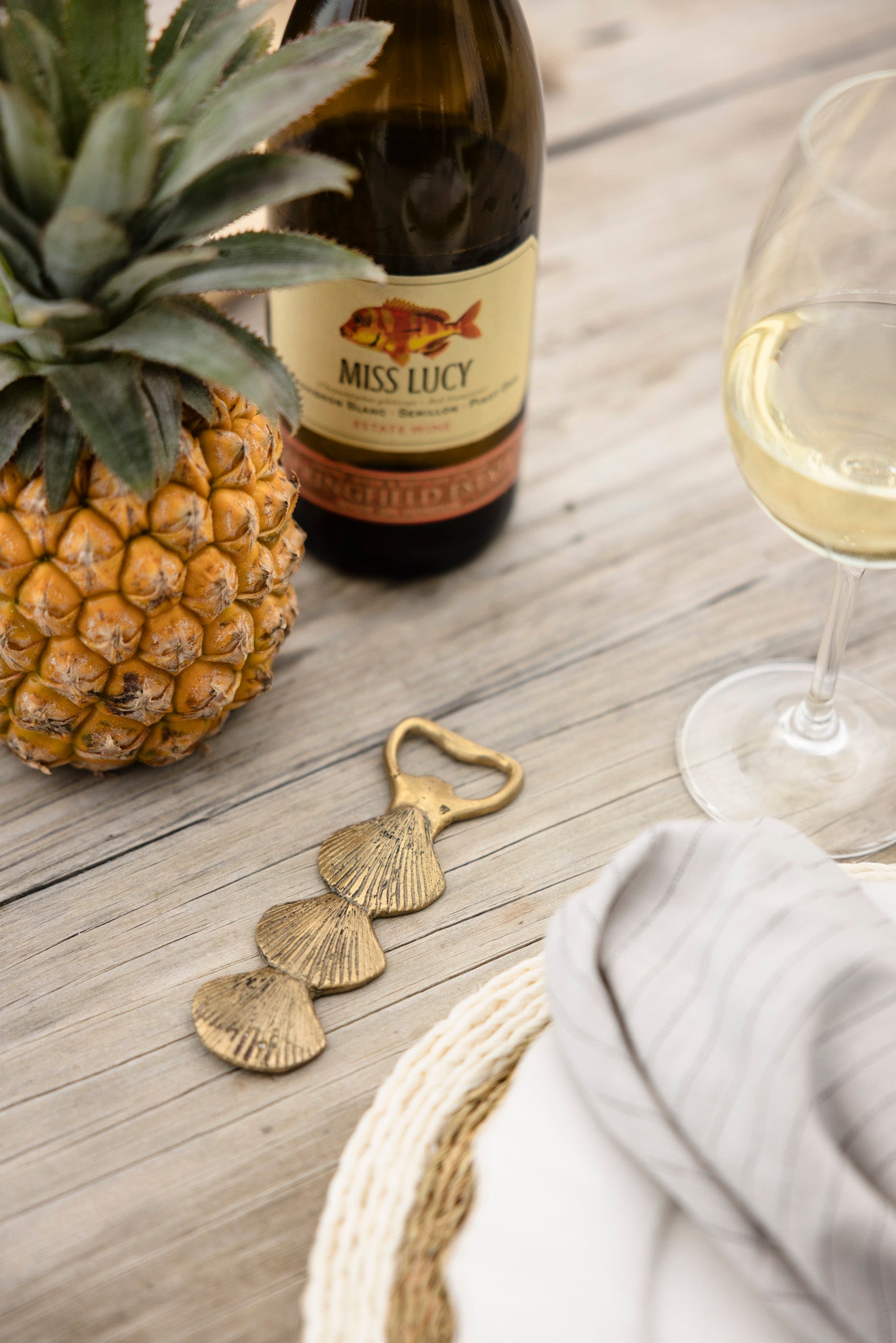 Brass Shell Bottle Opener