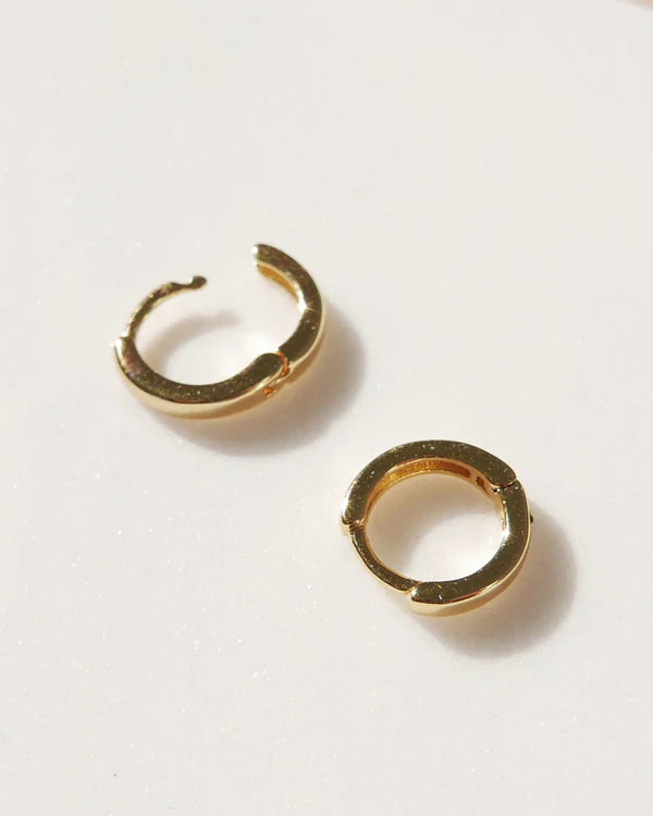 SEE WHY | Simple Gold Huggies