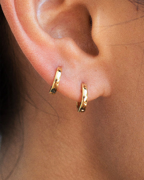 SEE WHY | Simple Gold Huggies