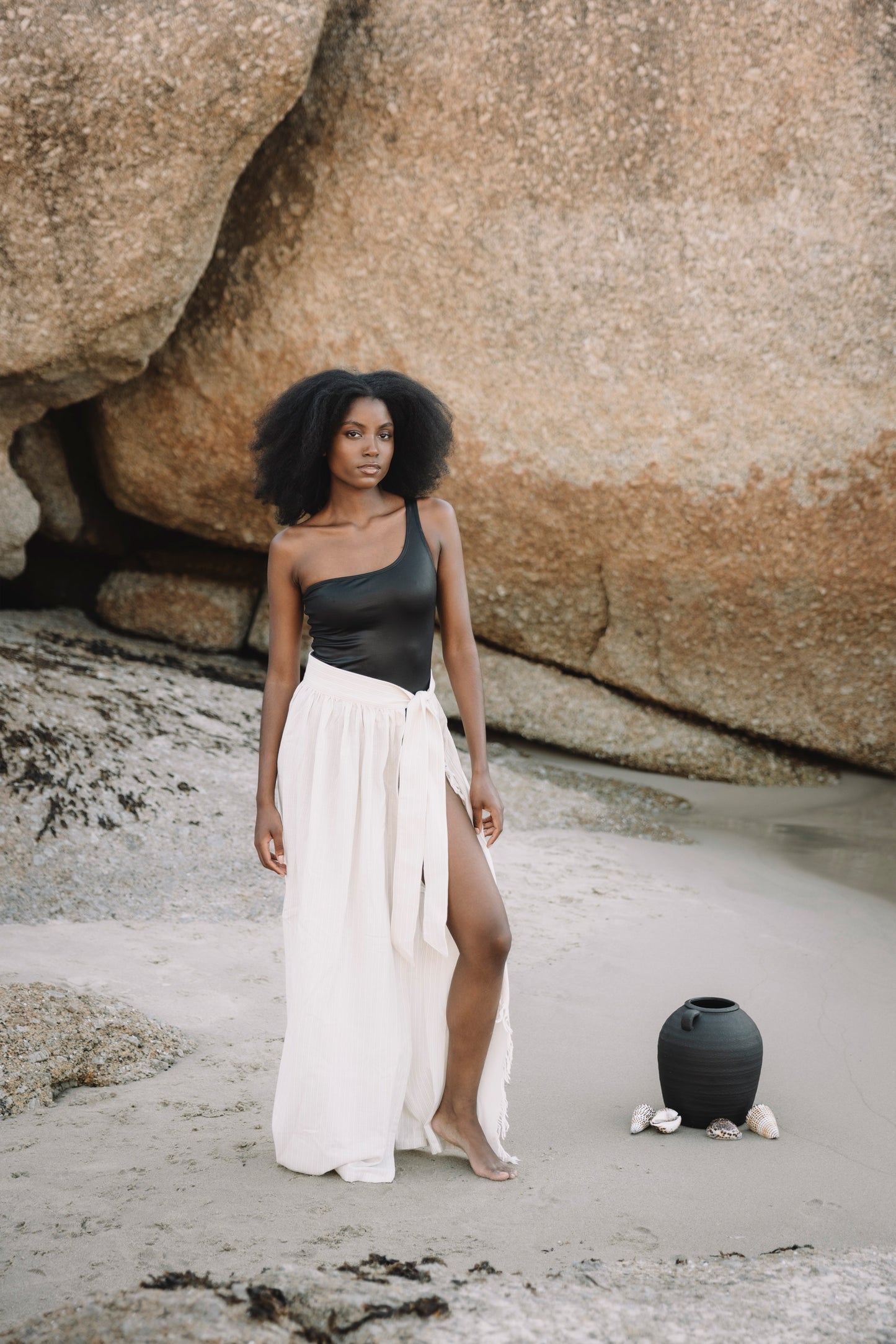 Sienna Maxi Wrap Slit Skirt