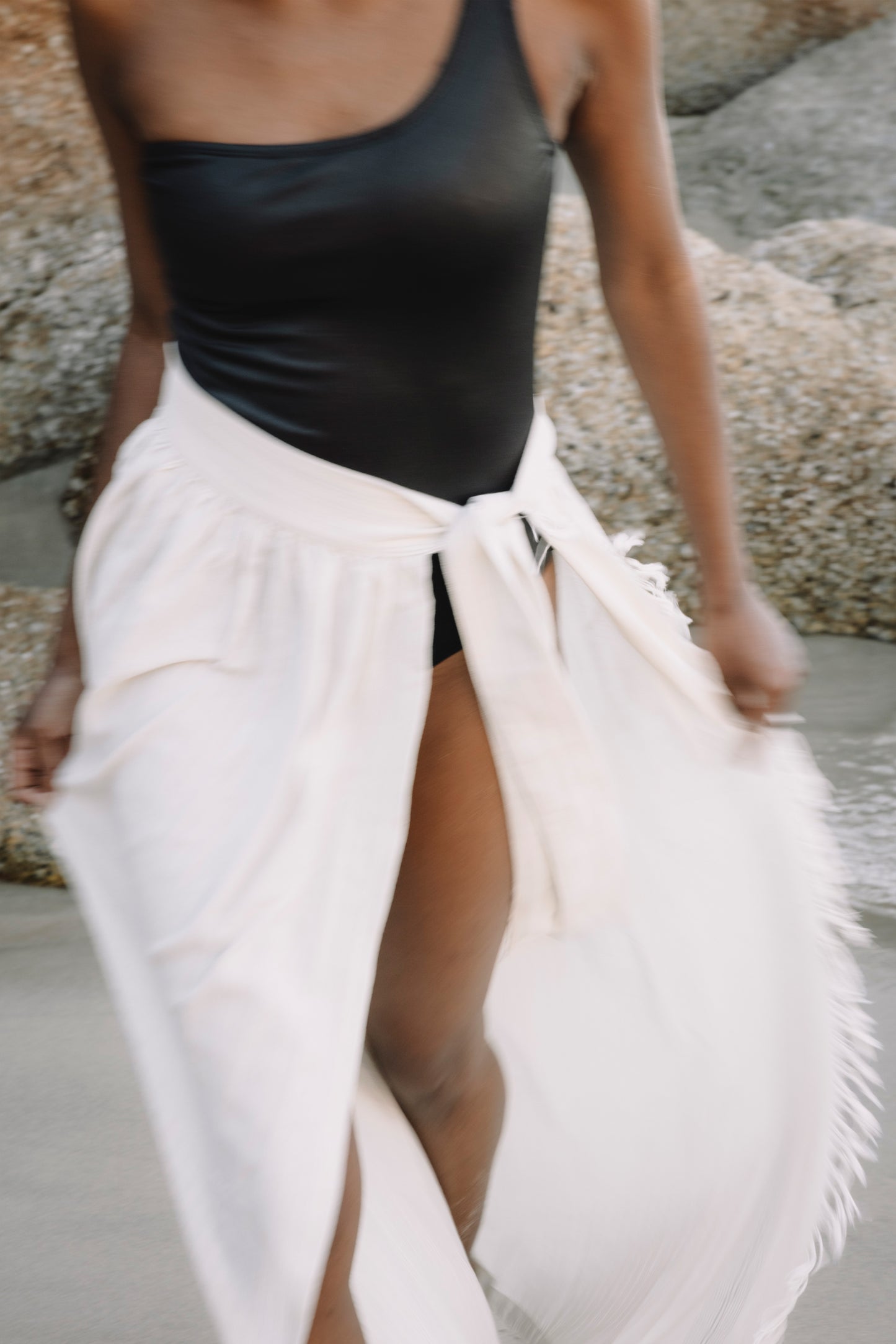 Sienna Maxi Wrap Slit Skirt