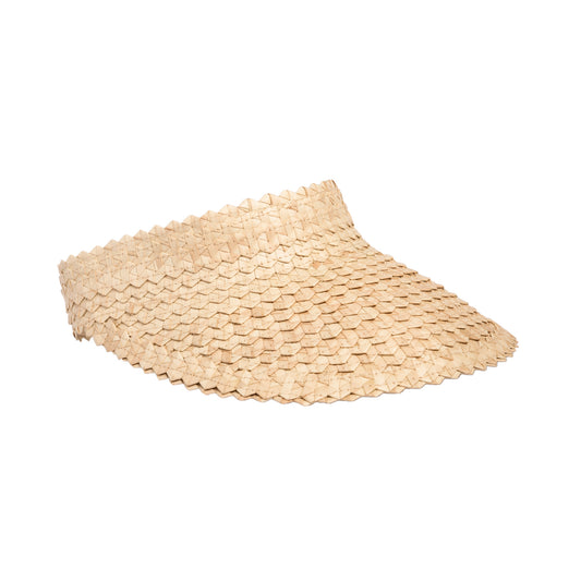 Bali Straw Visor | Natural