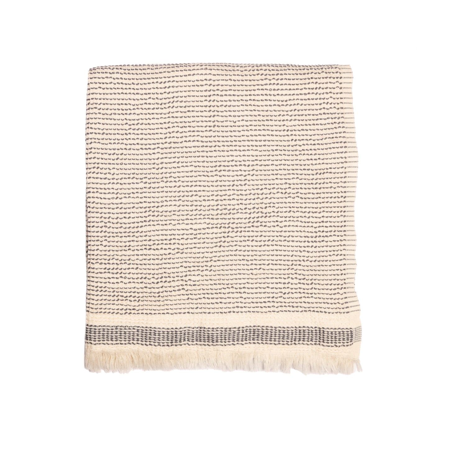 Waffle Weave Towel | Grey
