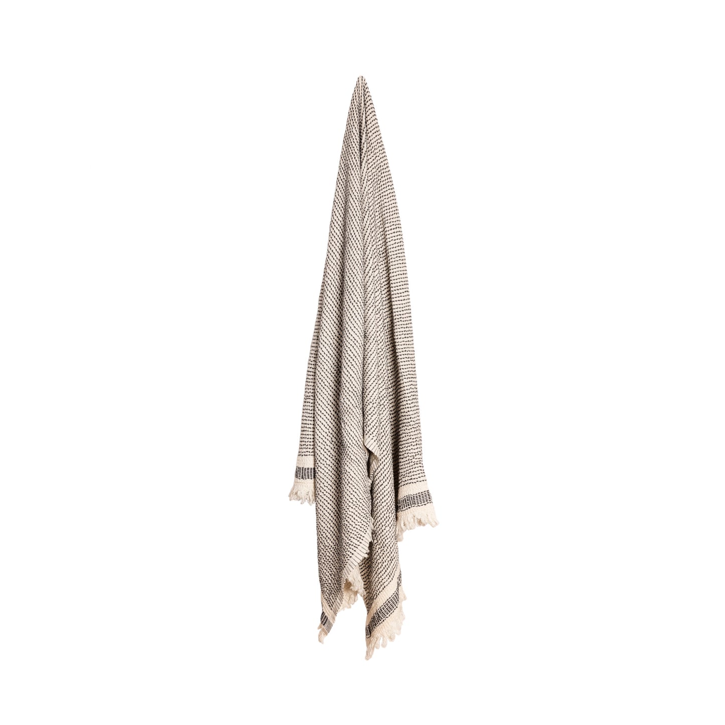 Waffle Weave Towel | Iron Grey