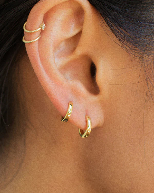 SEE WHY | Simple Gold Huggies