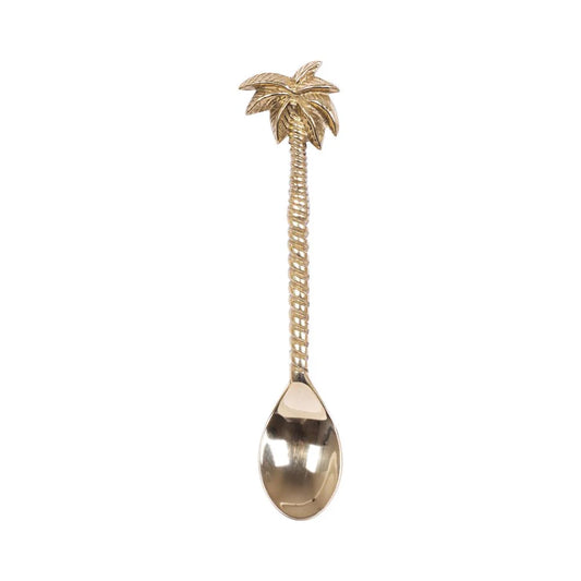 Brass Palm Tree Spoon