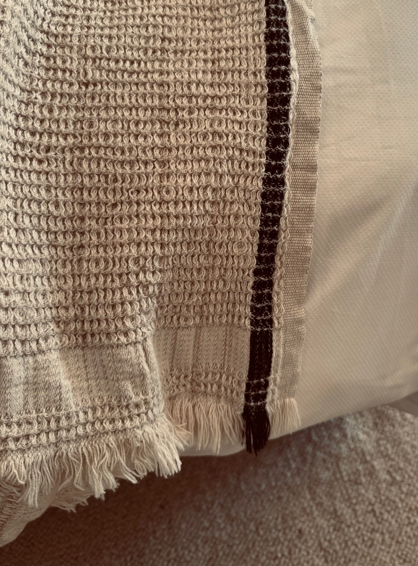 Willow Waffle Throw