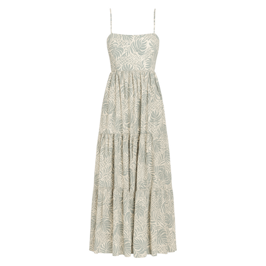 Palm Maxi Dress | Green
