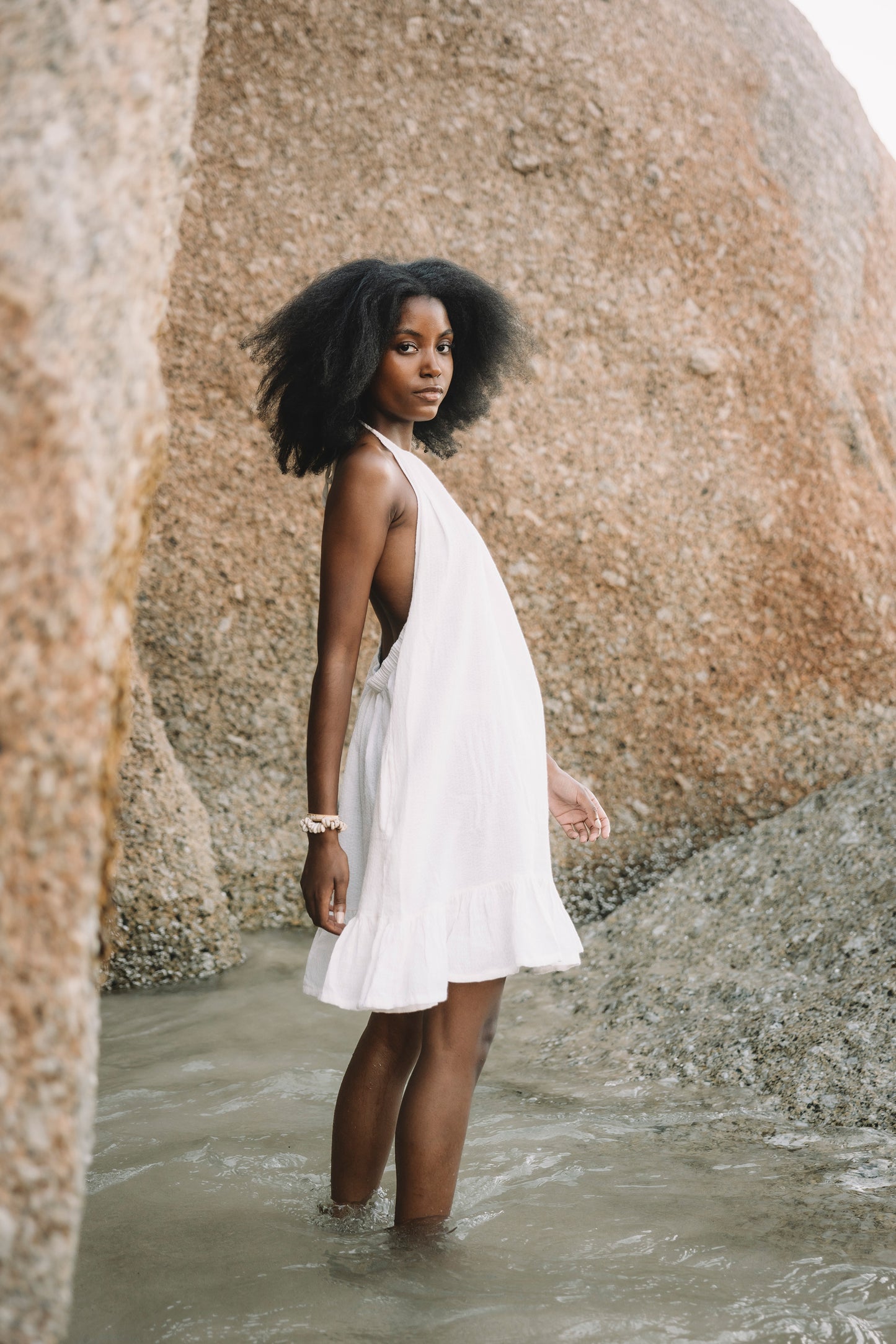 Marlow Summer Dress | White
