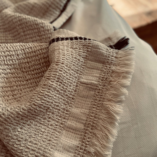 Willow Waffle Throw