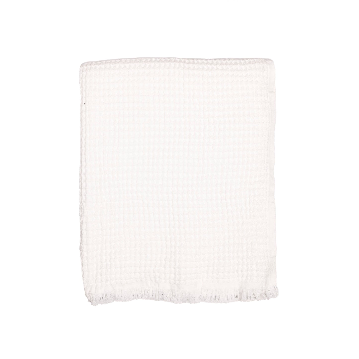 Waffle Towel | White